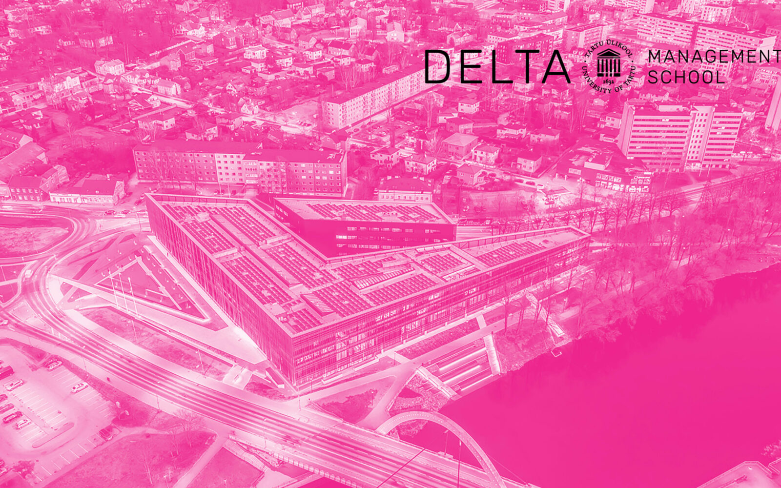 Aerial view of the Delta School of Management