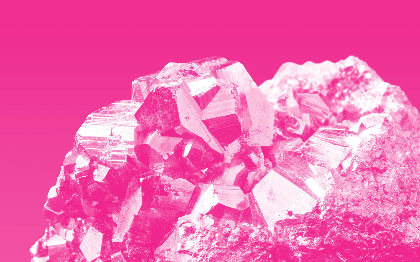 White stone with CDL pink filter overlaid